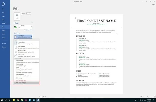 chi in cac trang chan