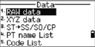 cài đặt chuẩn bị công việc cho máy toàn đạc