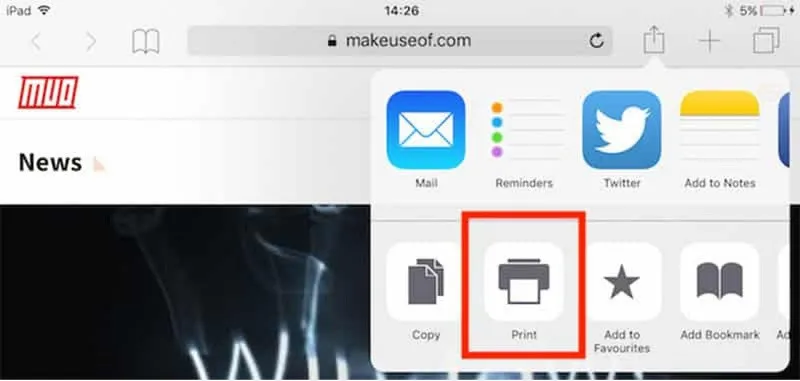 Cài đặt phần mềm điều khiển máy in trên thiết bị để quản lý in ấn từ máy tính