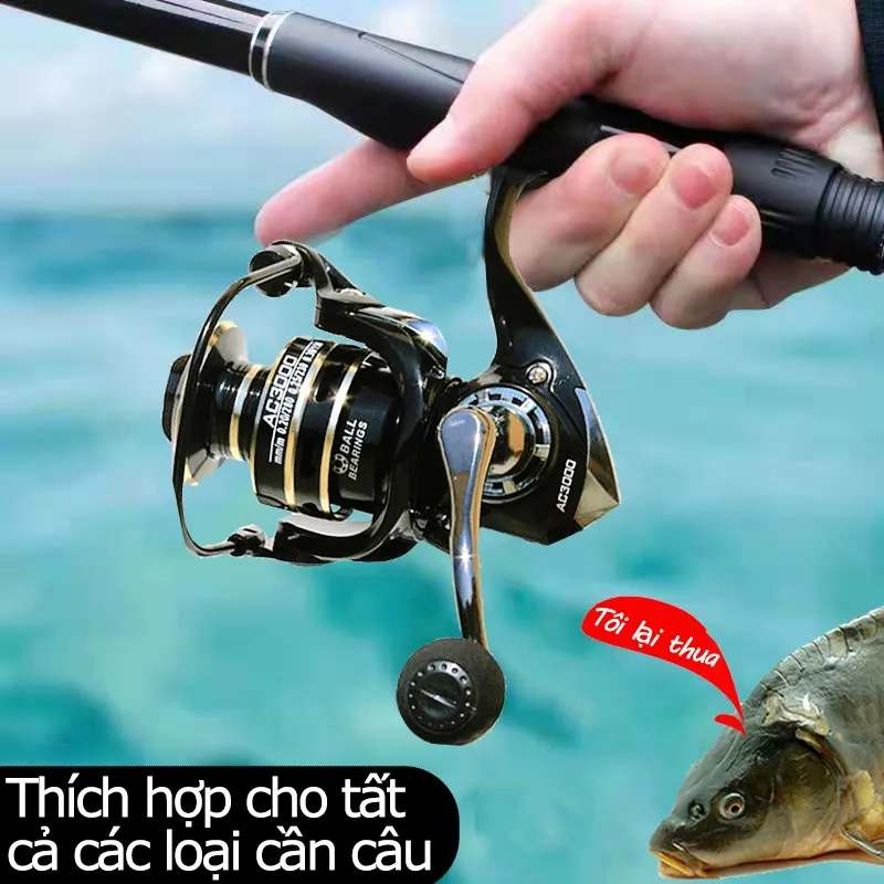 Cấu tạo và các bộ phận cơ bản của cần câu máy chuyên dụng