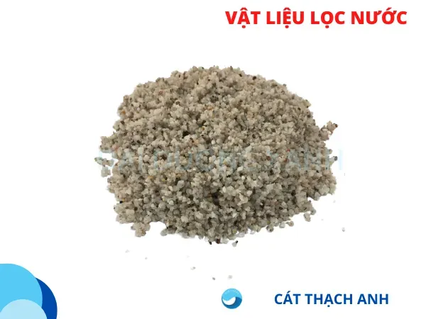 Cát thạch anh tinh khiết, vật liệu chính yếu trong cách làm bể lọc nước giếng khoan gia đình hiệu quả