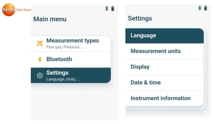 Cài đặt cấu hình thiết bị sau vận hành thử