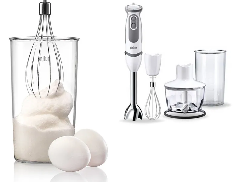 Cây đánh trứng máy xay cầm tay Braun