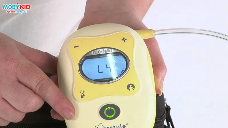 Hướng dẫn cho mẹ lựa chọn được lực hút phù hợp khi sử dụng máy Medela Freestyle