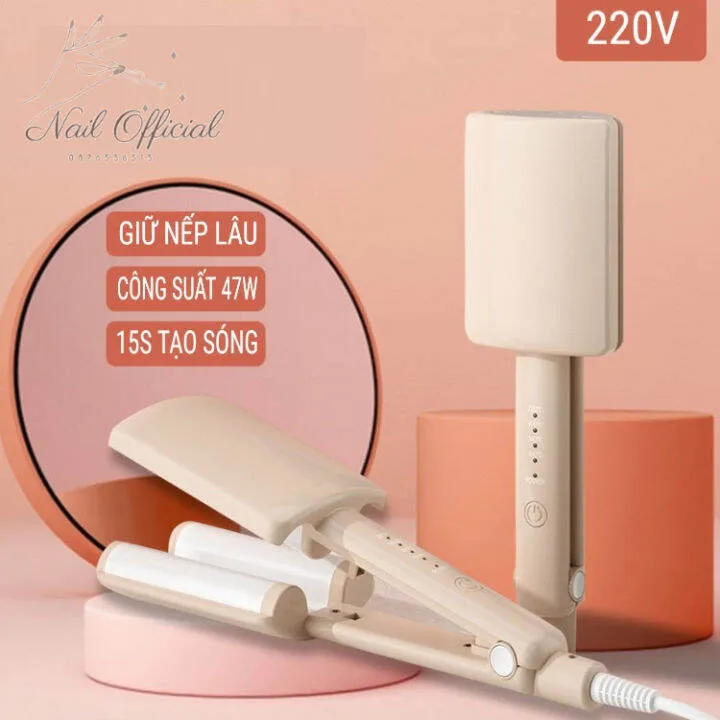 Máy bấm tóc gợn sóng tạo kiểu tóc bền vững và tự tin