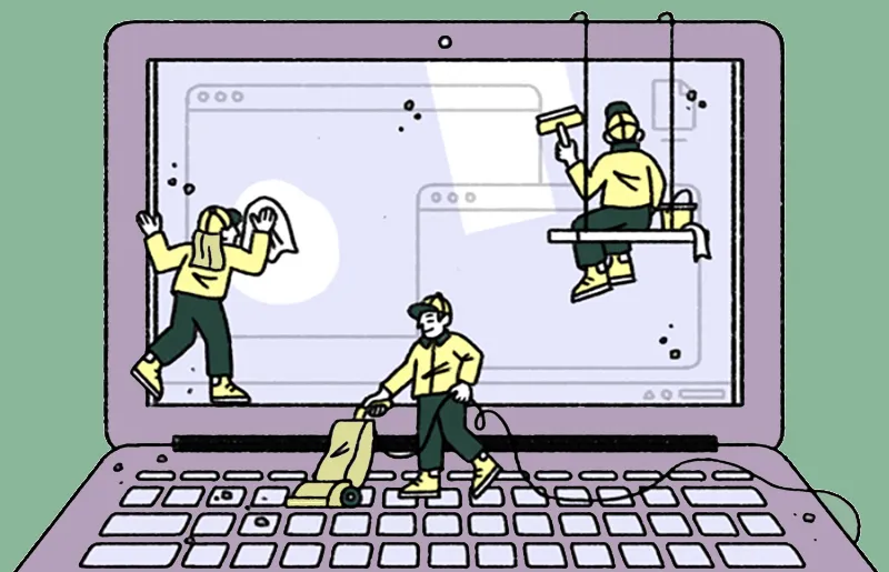 Nên vệ sinh máy tính định kỳ