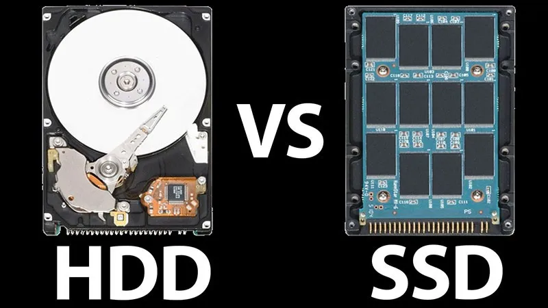 Nên sử dụng ổ đĩa SSD thay vì HDD