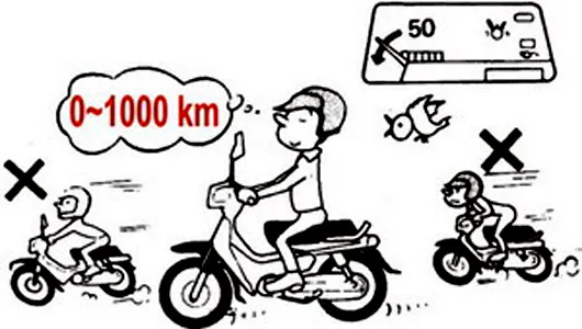 Lưu ý cách chạy rốt-đa tốt cho xe máy mới