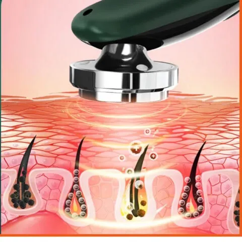 Chế độ ion dương của máy điện di ion giúp làm sạch sâu và loại bỏ cặn bẩn