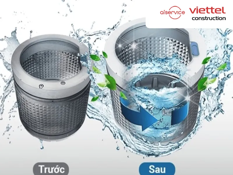 Kiểm Tra Máy Giặt LG Trước Khi Bật Chế Độ Vệ Sinh