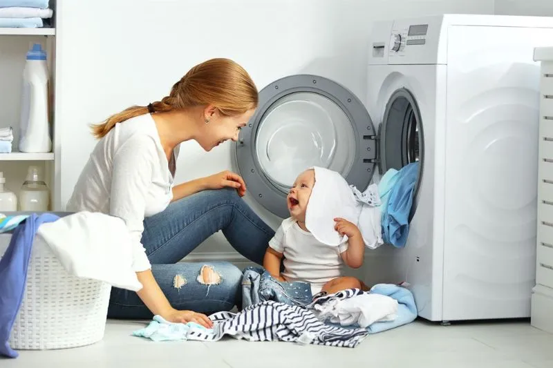 Chế độ vắt nhẹ của máy giặt Electrolux EWF85661