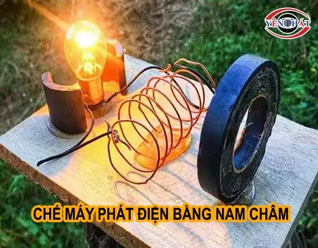 Cách sáng chế máy phát điện bằng nam châm để tạo ra điện
