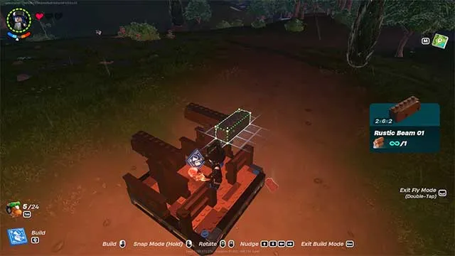 Quy trình chế tạo máy bay trong LEGO Fortnite cần sự chính xác để các bộ phận ăn khớp