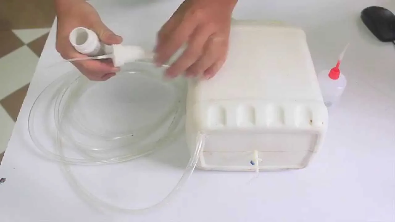 Sơ đồ lắp đặt motor và ống phun sương