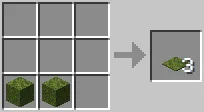 Thảm rêu trong Minecraft, vật liệu trang trí sàn cho không gian máy tính trong minecraft