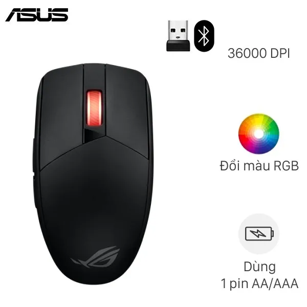 Một con chuột chơi game Asus ROG Strix Impact III, ví dụ về linh kiện điện tử đòi hỏi quy trình cách chế tạo bộ phận của máy Asus 7 2013 với độ chính xác cao
