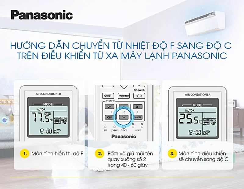 Cách Sử Dụng Điều Khiển Máy Lạnh Panasonic Toàn Diện Nhất Cách Sử Dụng Điều Khiển Máy Lạnh Panasonic Toàn Diện Nhất