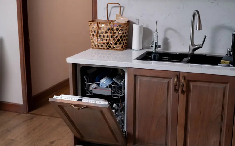 Vị trí lắp đặt máy rửa bát âm tủ chuẩn xác