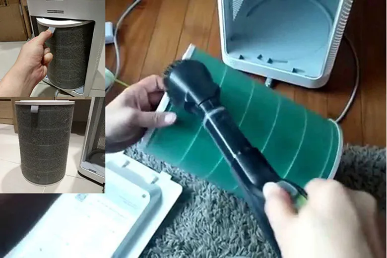 Quy trình vệ sinh màng lọc định kỳ khi sử dụng máy lọc không khí