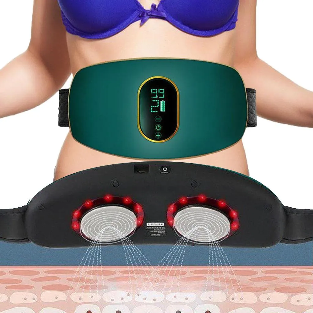 Mô phỏng cơ chế hoạt động của máy rung bụng, giúp người dùng hiểu rõ cách thiết bị hỗ trợ giảm mỡ và săn chắc cơ