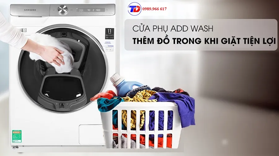 Công nghệ Inverter trên máy giặt Samsung giúp tiết kiệm năng lượng và tăng hiệu quả