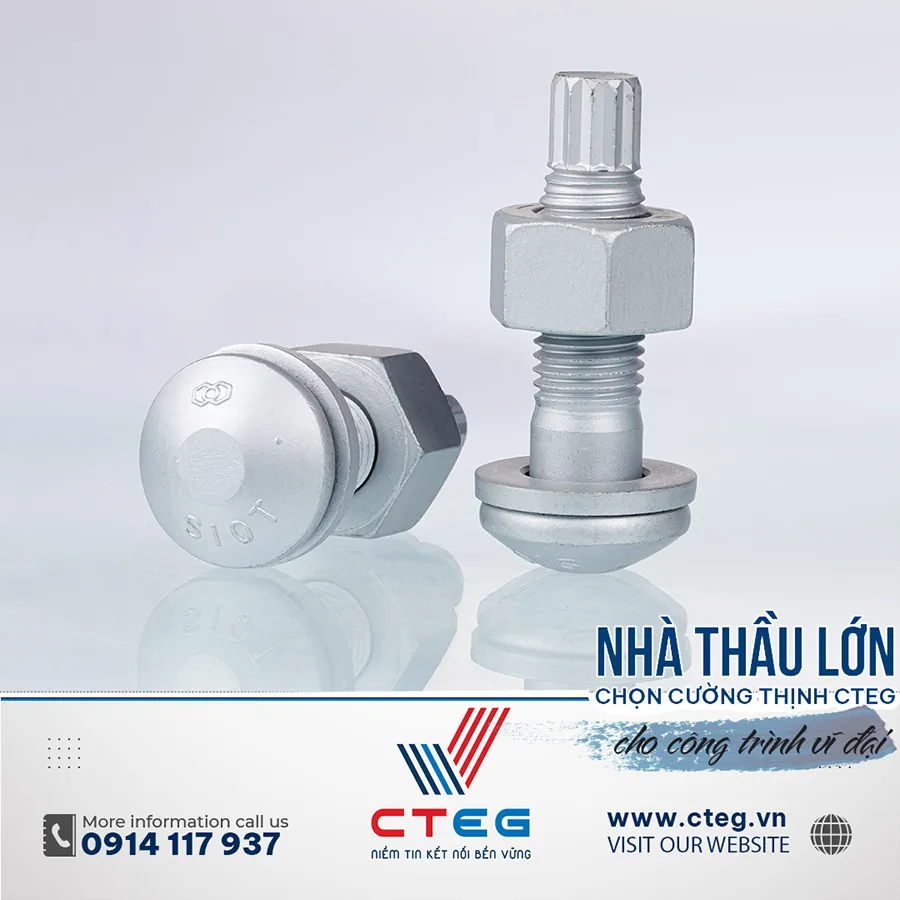 Bu lông liên kết ứng dụng trong công nghiệp