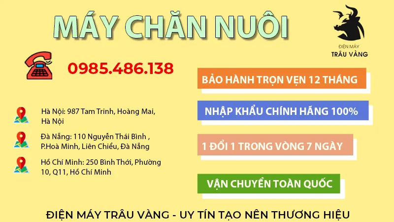 Chính sách bảo hành và hỗ trợ khách hàng khi mua sắm máy móc và linh kiện