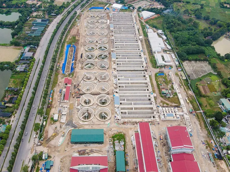 Vít bắn bê tông Unika được cung cấp cho Nhà máy nước thải Yên Xá