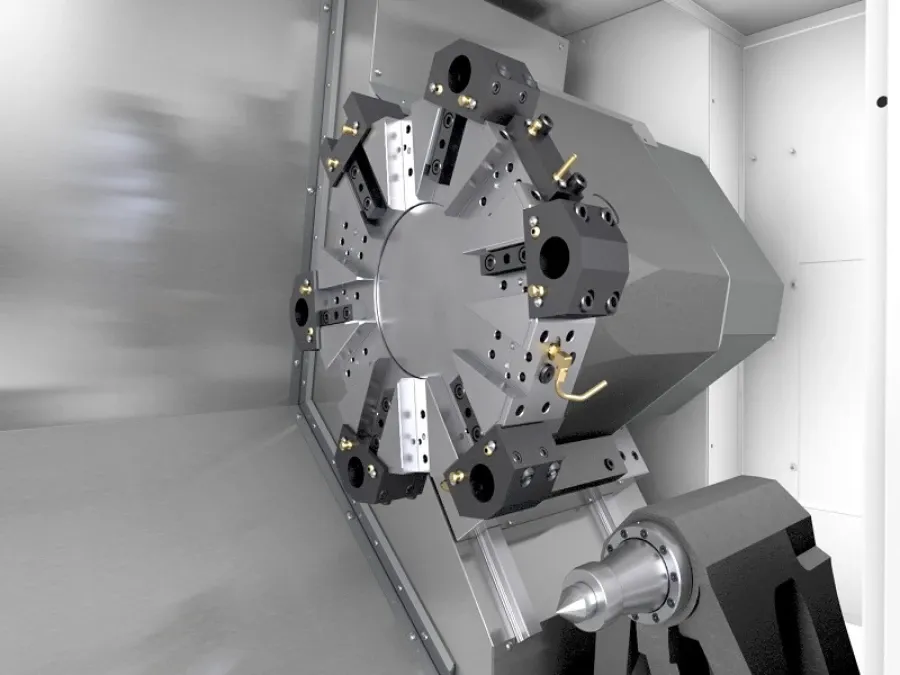 Đài dao quay tự động trên máy tiện CNC