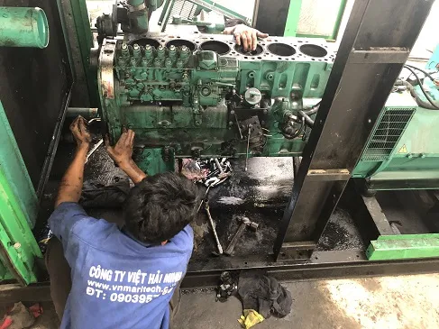 Đại tu động cơ Diesel