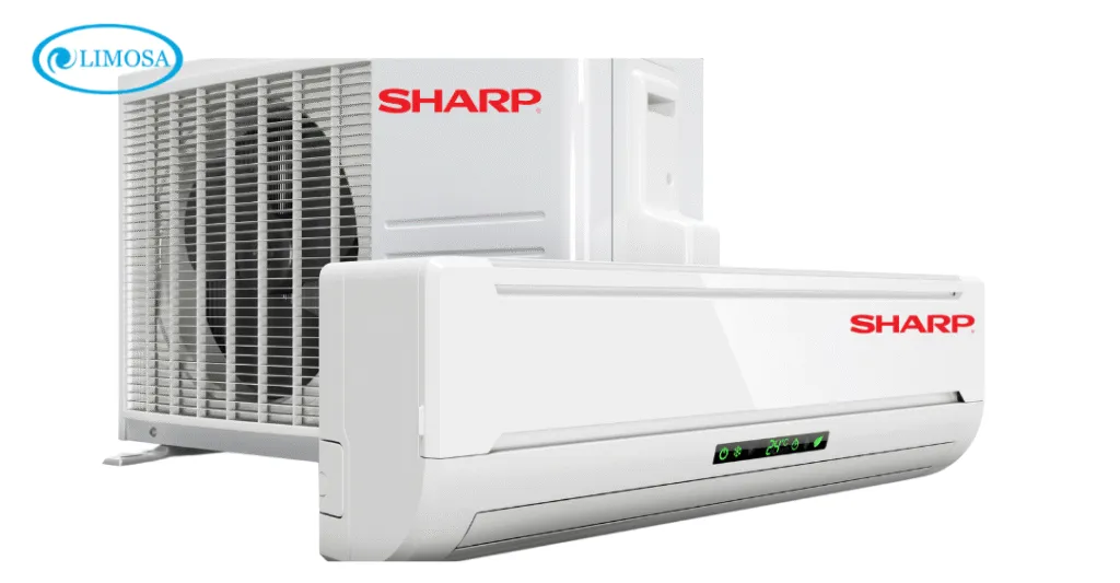 Sơ đồ vị trí lắp đặt dàn nóng và dàn lạnh máy lạnh Sharp
