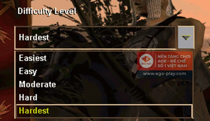 Tùy Chỉnh Độ Khó Của Máy Tính (Computer) Từ Dễ Đến Khó Nhất Khi Chơi Đế Chế