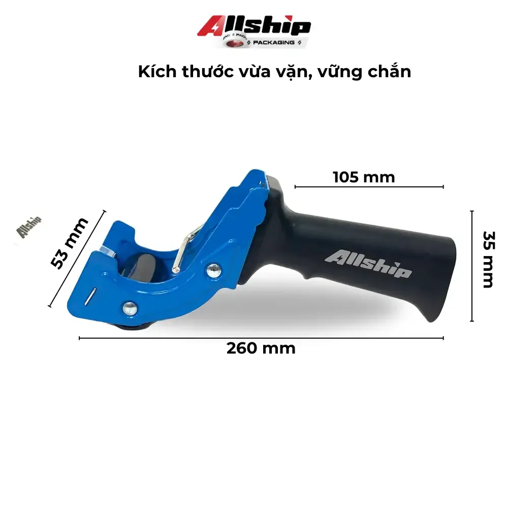 Hình ảnh cận cảnh một dụng cụ cắt băng keo Allship