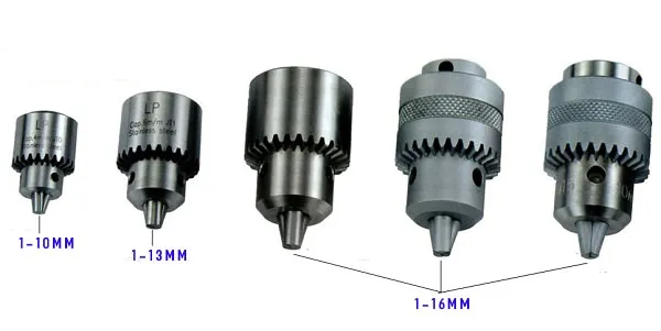 Hình ảnh chi tiết đầu kẹp măng ranh của máy khoan cầm tay, minh họa cấu tạo và vị trí cố định mũi khoan
