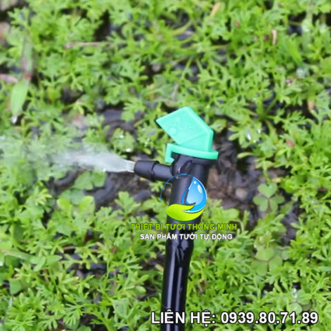 Béc tưới nhỏ giọt một vòi điều chỉnh lưu lượng