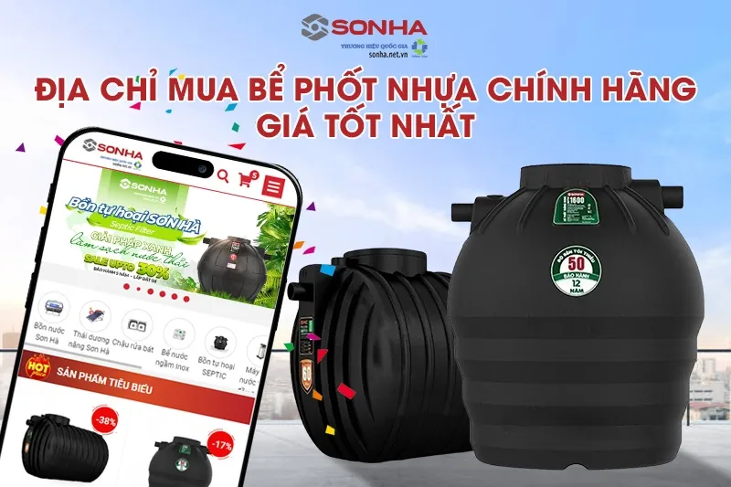 Tìm kiếm nhà cung cấp uy tín để lắp đặt bể tự hoại PE chất lượng cao