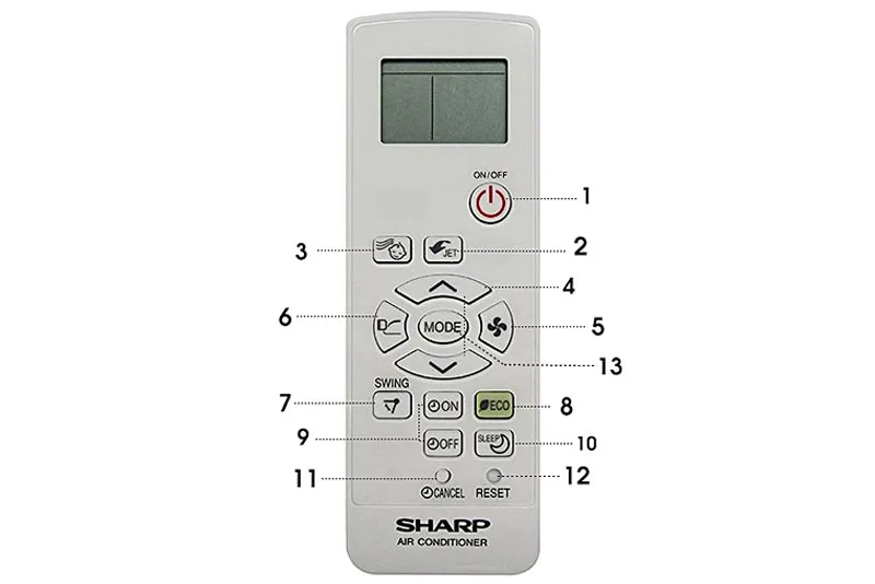 Cách Sử Dụng Điều Khiển Máy Lạnh Sharp Hiệu Quả Nhất