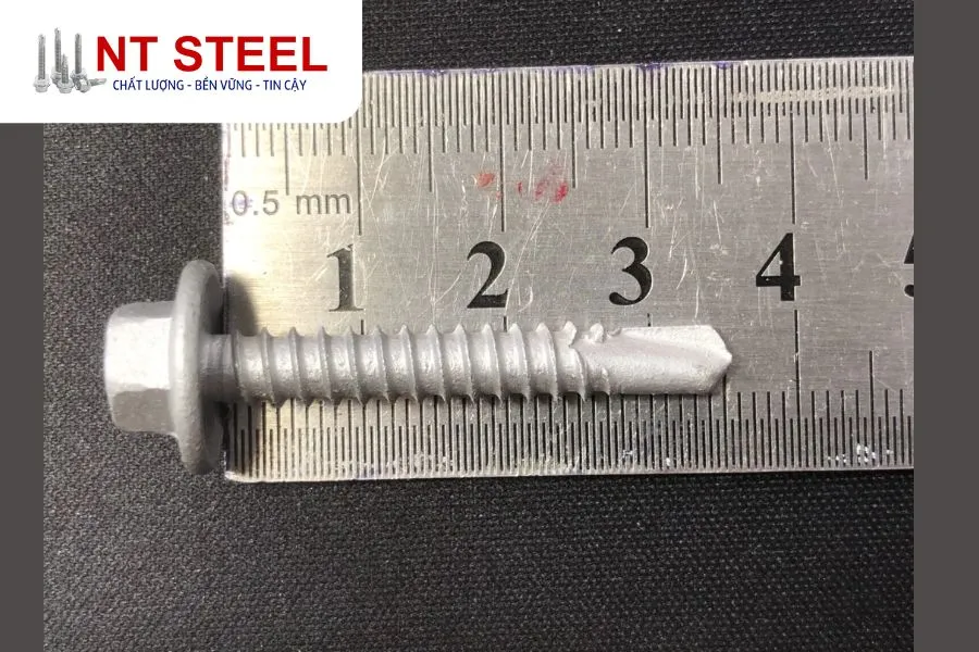 Chiều dài vít bắn tôn và loại phù hợp