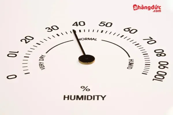 Độ ẩm không khí lý tưởng từ 40-50% là tốt nhất cho sức khỏe