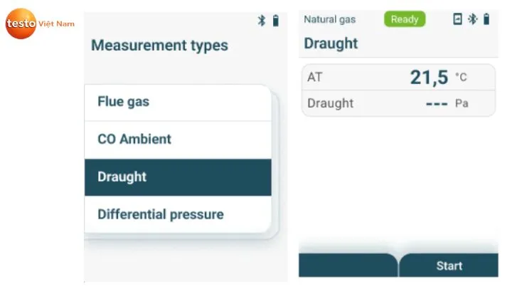 Testo 310 II đo độ mớn nước
