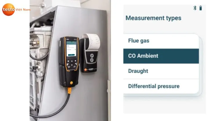 Testo 310 II đo khí CO2