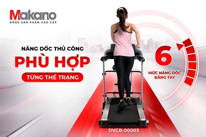 Người dùng đang tập luyện trên máy chạy bộ, thể hiện quá trình áp dụng các hướng dẫn sử dụng máy chạy bộ đúng cách để tăng cường thể lực.