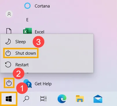 Các Bước Tắt Máy Tính Asus An Toàn Trong Hệ Điều Hành Windows 10