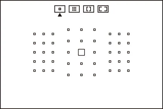 Người dùng điều khiển máy ảnh Canon 80D để lấy nét đơn điểm thủ công