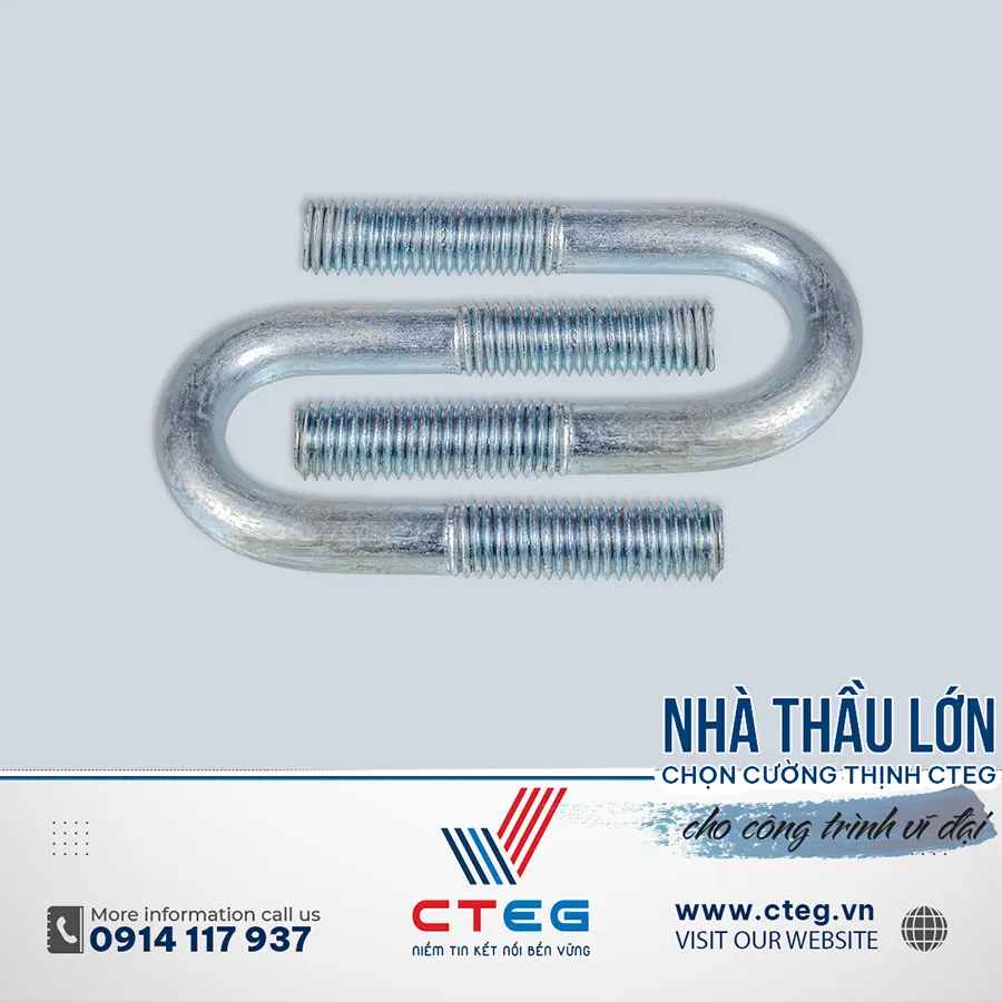 Sản phẩm bu lông neo chữ U chất lượng cao