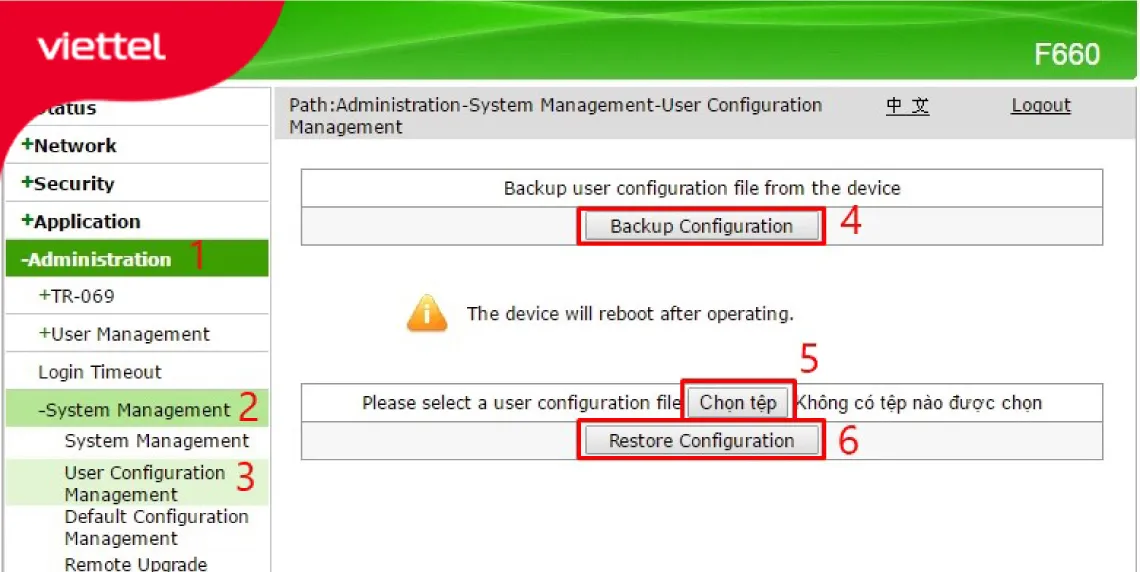 Gia diện thực hiện sao lưu dữ liệu