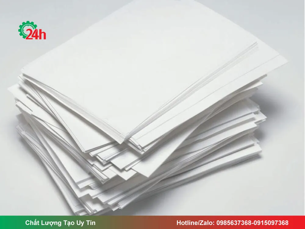 Giấy in đặt đúng cách giúp tránh lỗi lệch giấy trên máy in Canon