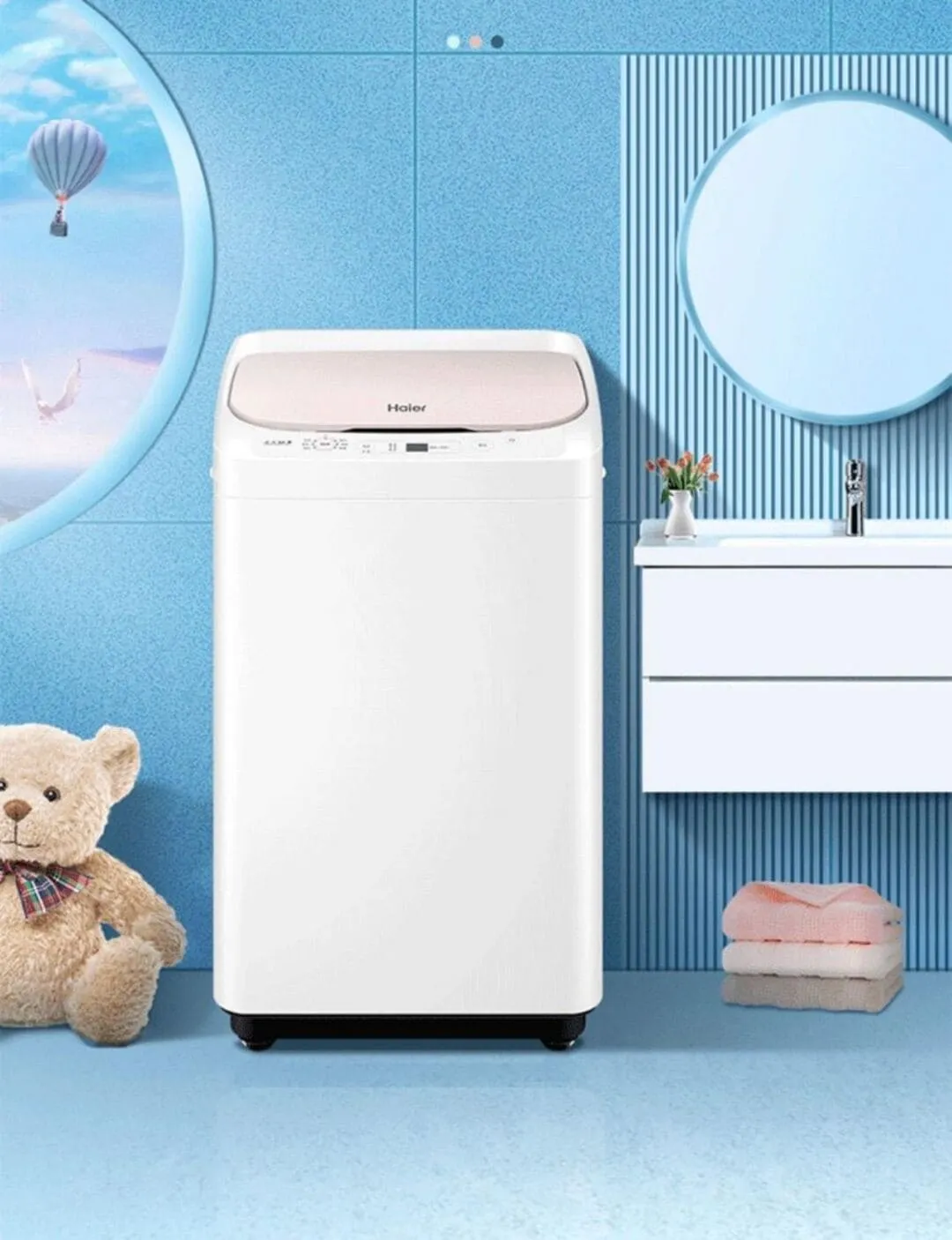 Tổng quan về thiết kế và công nghệ của máy giặt Haier Nhật Bản