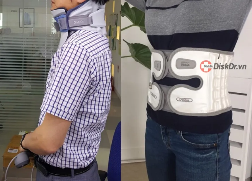 Đai kéo giãn cột sống DiskDr, một giải pháp hiệu quả cho cách sử dụng máy kéo giãn cột sống tại nhà.