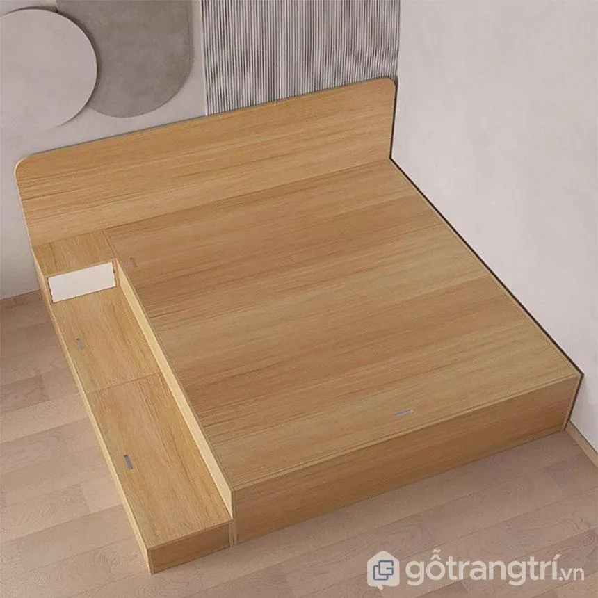 Giường tự lắp ghép theo ý muốn với các module gỗ linh hoạt
